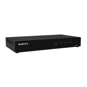 Black Box KVS4-1004HV Secure KVM Switch, 4-Port, Single Monitor HDMI/DisplayPort